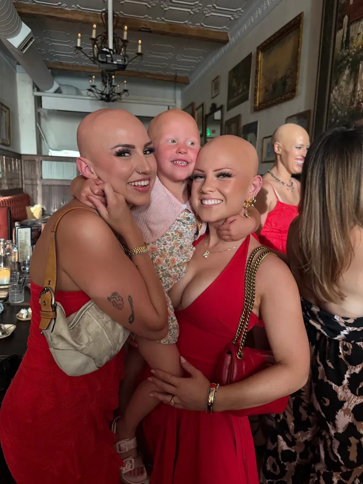 The Baldtourage Fashion Show