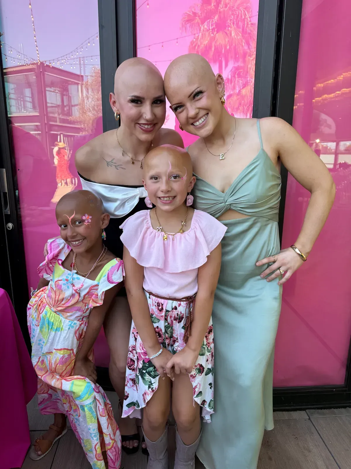 The Baldtourage Fashion Show